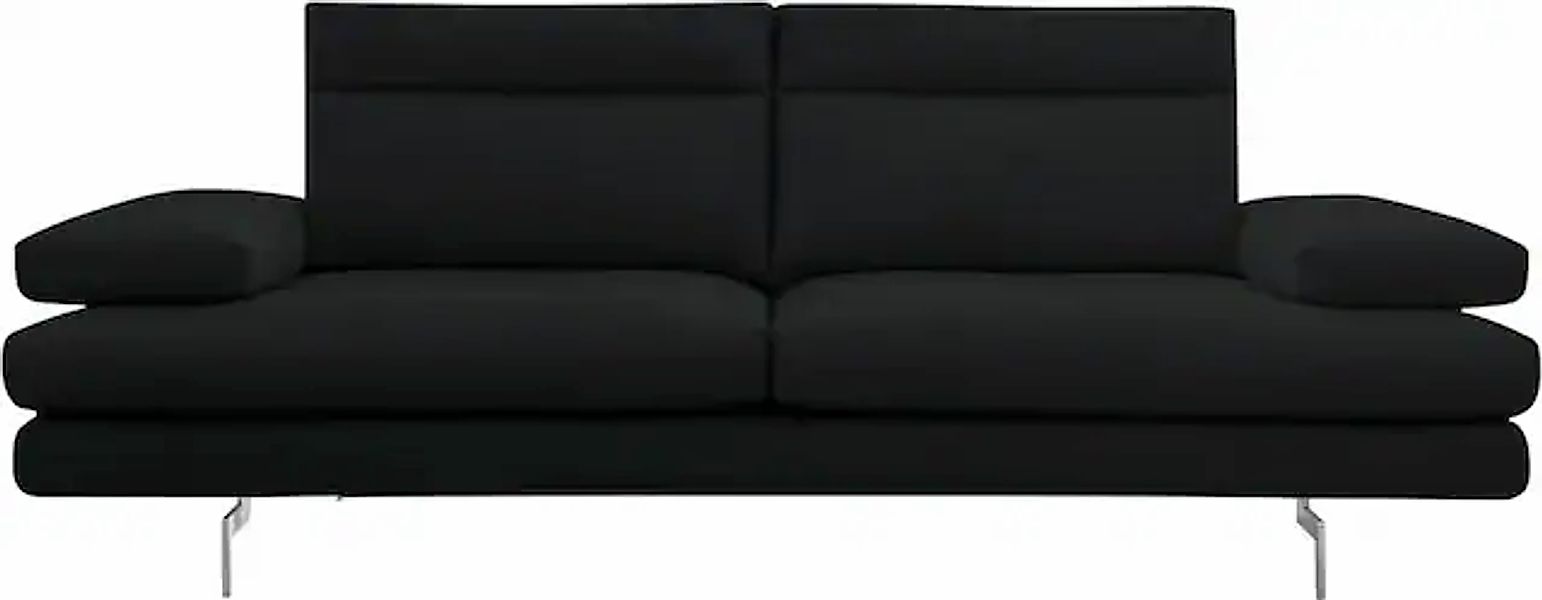 CALIA ITALIA 3-Sitzer "Toby Wing, 208 cm breit, Designsofa mit hohem Sitzko günstig online kaufen