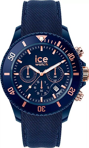 ice-watch Chronograph "ICE chrono Dark blue Rose-Gold L, 020621" günstig online kaufen