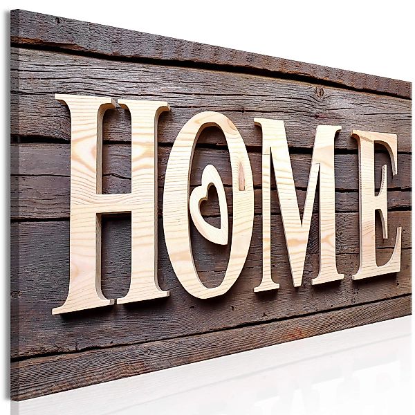 Wandbild - Wooden Home (1 Part) Narrow günstig online kaufen