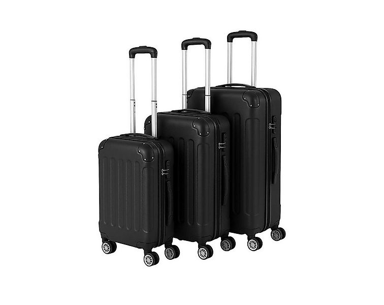 ARLI Kofferset 3er Reisekoffer Set M / L / XL Hartschalenkoffer Trolley Kof günstig online kaufen