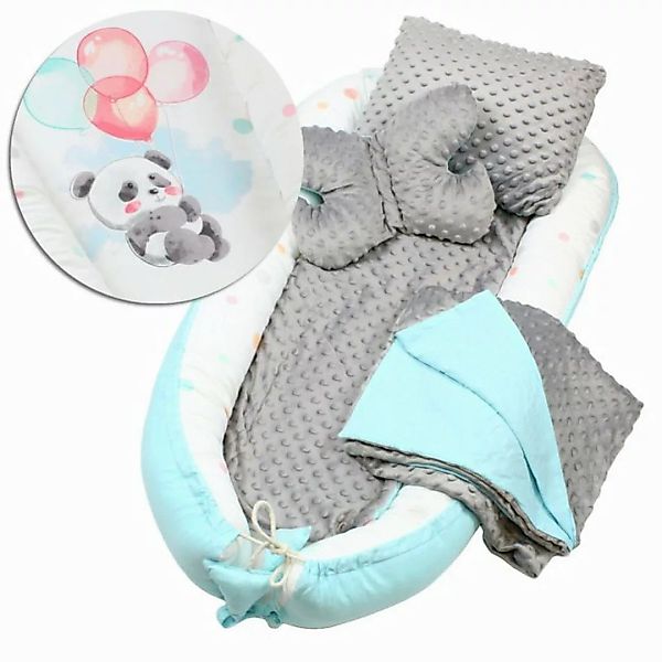 HAGO Babybett 5 teiliges Babynest Nestchen Kokon Reisebett Kuschelnest Matr günstig online kaufen