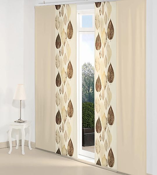 Wirth Schiebegardine "MAREK" Paneelwagen 1 Stk. tlg. günstig online kaufen