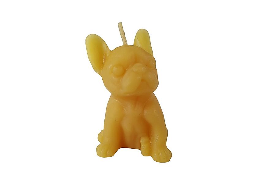 Aspinaworld Formkerze Bienenwachskerze - Bulldogge Kerze 5 cm - Bienenwachs günstig online kaufen