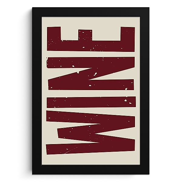 MuchoWow Poster Wein - Rot - günstig online kaufen