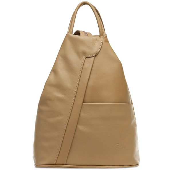 Caspar Cityrucksack 2in1 sportliche Leder Schultertasche günstig online kaufen