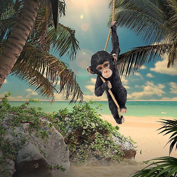 abc HOME Dekofigur Verspielter Affe am günstig online kaufen
