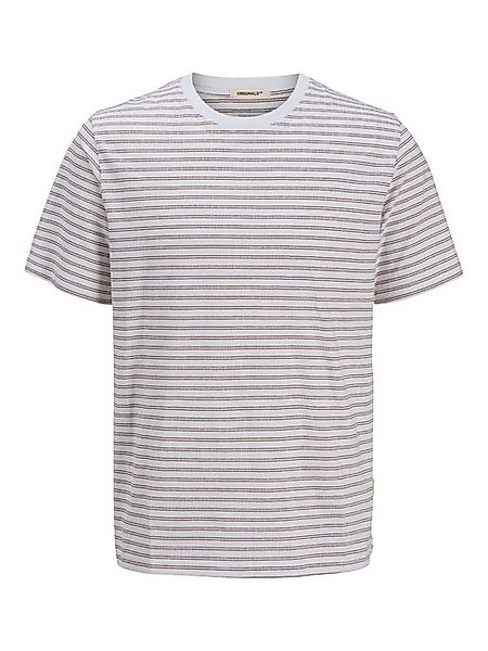 Jack & Jones Kurzarmshirt JORCANGGU STRIPE TEE SS CREW NECK günstig online kaufen