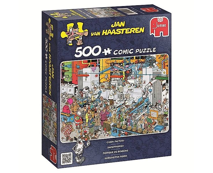 Jan van Haasteren Puzzle Jan van Haasteren - Süßigkeitenfabrik 500 Teile Pu günstig online kaufen