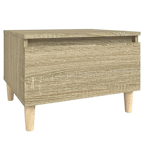 vidaXL Beistelltisch Beistelltisch Sonoma-Eiche 50x46x35 cm günstig online kaufen