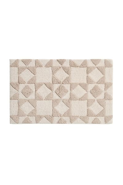 Next Badematte Badematte mit Geomuster, Höhe günstig online kaufen