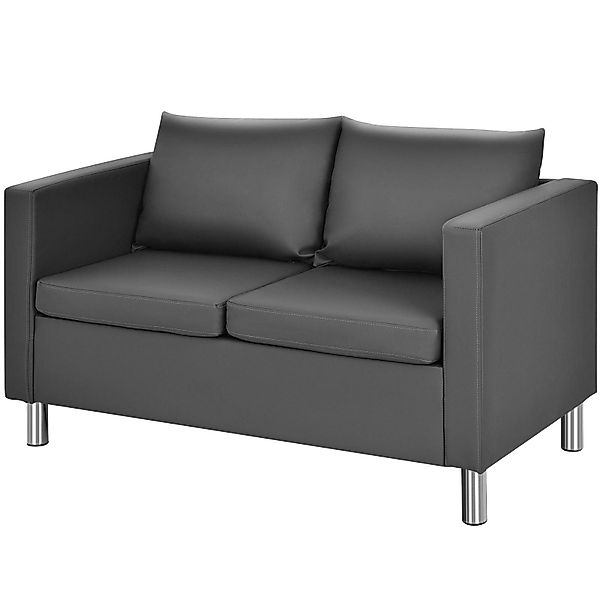 KOMFOTTEU Sofa 2 Sitzer, mit 2 günstig online kaufen