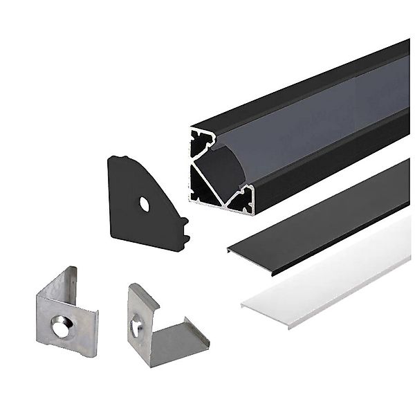 ENERGMiX LED-Stripe-Profil 2m LED Aluprofil Alu günstig online kaufen