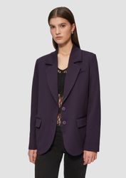 QS Jackenblazer Indoor-Blazer Blazer mit Reverskragen günstig online kaufen