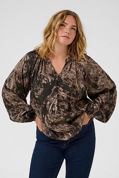 KAFFE Curve Kurzarmbluse Kurzarm-Bluse KCjamia Große Größen günstig online kaufen