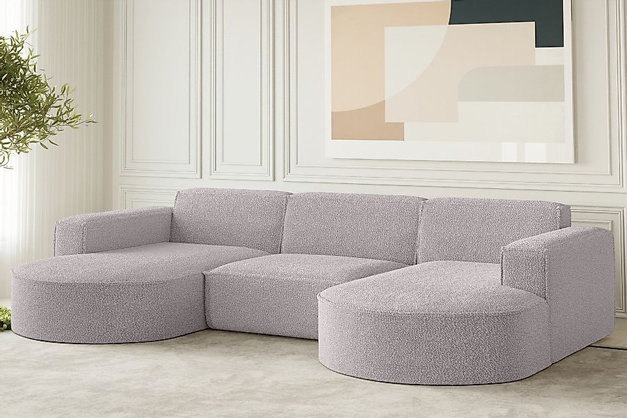 Fun Möbel Wohnlandschaft Wohnlandschaft U-Form Sofa günstig online kaufen