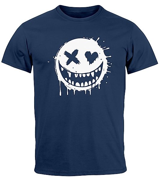 Neverless Print-Shirt Herren T-Shirt Print Aufdruck günstig online kaufen