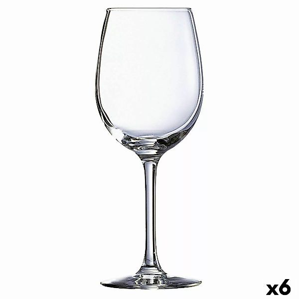 Weinglas Ebro Durchsichtig Glas (580 Ml) (6 Stück) günstig online kaufen