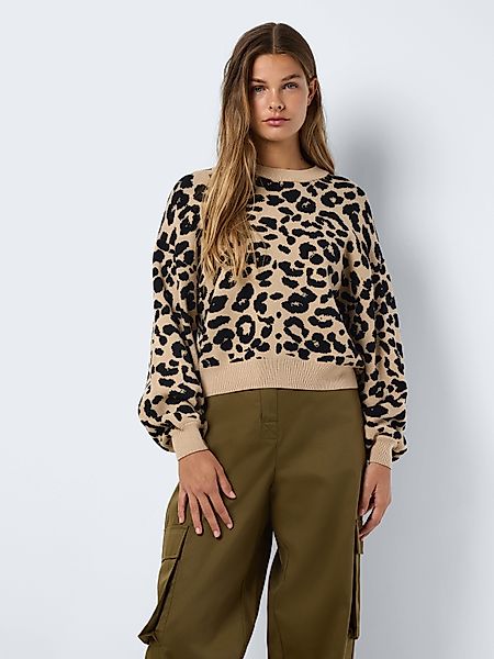 Noisy may Strickpullover "NMCHARLOTT L/S O-NECK KNIT FWD NOOS" günstig online kaufen
