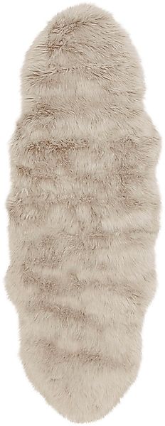 OTTO home Hochflor-Teppich "Valeria Fellteppich kuschelig" fellförmig 60 mm günstig online kaufen