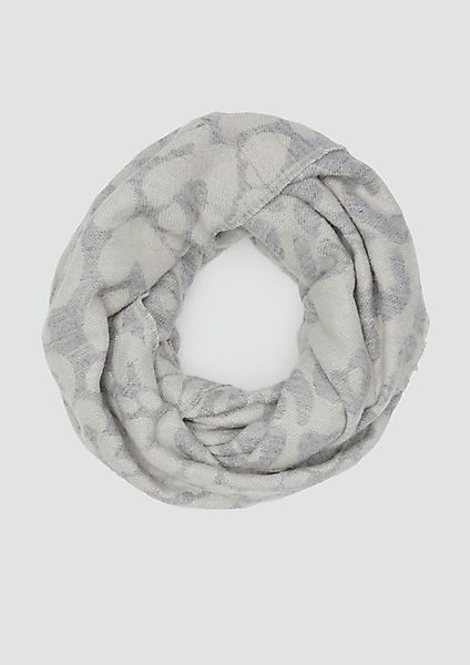 s.Oliver Halstuch Loop-Schal mit Leo-Muster, Artwork günstig online kaufen