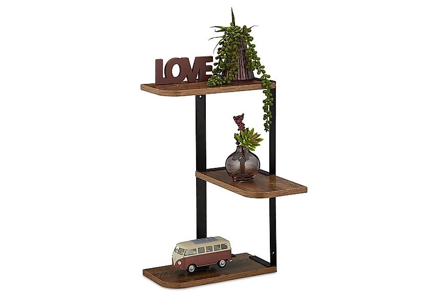 relaxdays Eckregal Wand günstig online kaufen