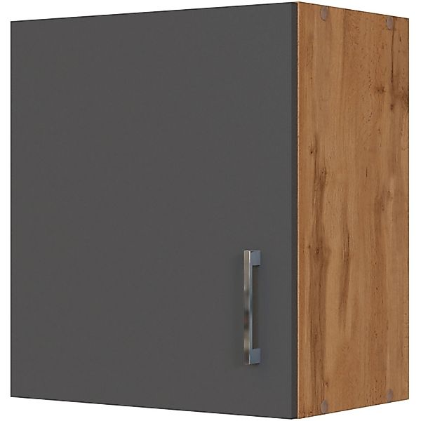 Held Möbel Küchen-Hängeschrank Sorrento BxHxT 50x57x34cm Anthrazit-Wotaneic günstig online kaufen