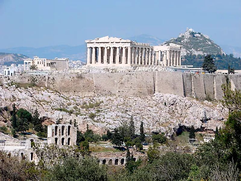 Papermoon Fototapete »Parthenon Athens« glatt günstig online kaufen