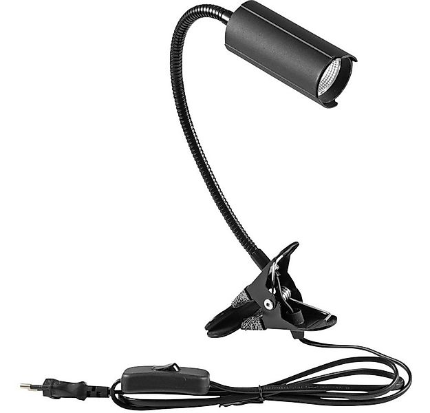 EUROLITE Klemmleuchte Eurolite KKL-7 41600550 LED-Klemmleuchte 7 W Schwarz günstig online kaufen