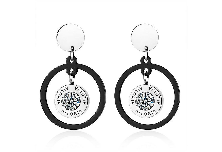 AILORIA Paar Ohrhänger AUDREY Ohrringe, Ohrringe aus glänzendem Edelstahl günstig online kaufen