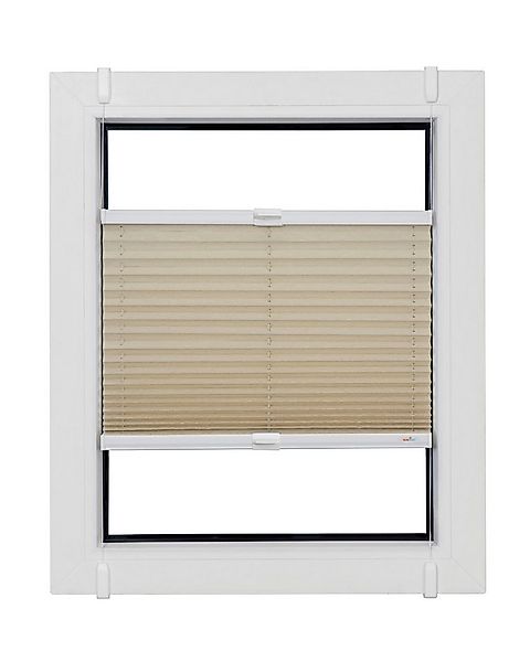 sunlines Plissee Start-up Style Crush, Lichtschutz, ohne Bohren, verspannt, günstig online kaufen