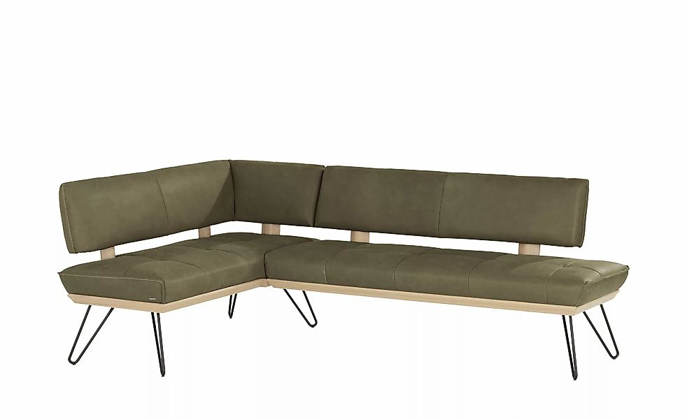 KOINOR Eckbank  Leder Dining System 4 ¦ grün ¦ Maße (cm): H: 88 Bänke > Eck günstig online kaufen
