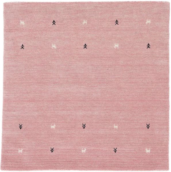 carpetfine Wollteppich "Gabbeh-Uni" quadratisch 15 mm Höhe reine Wolle, han günstig online kaufen