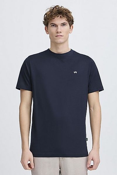Kronstadt Rundhalsshirt KSMccarty Basic T-shirt mit Stickerei günstig online kaufen