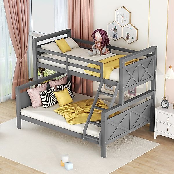 Flieks Etagenbett, Kinderbett mit Leiter und günstig online kaufen
