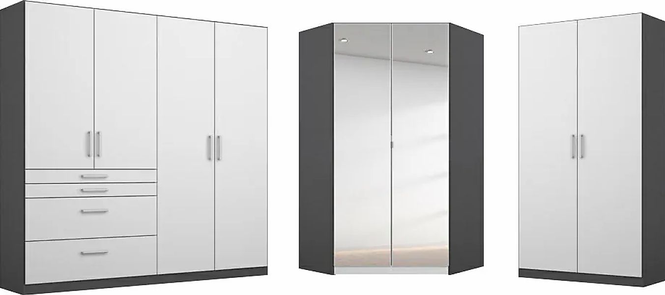 rauch Schrank-Set "Kleiderschrank Schrank Garderobe Garderobenschrank Ecksc günstig online kaufen