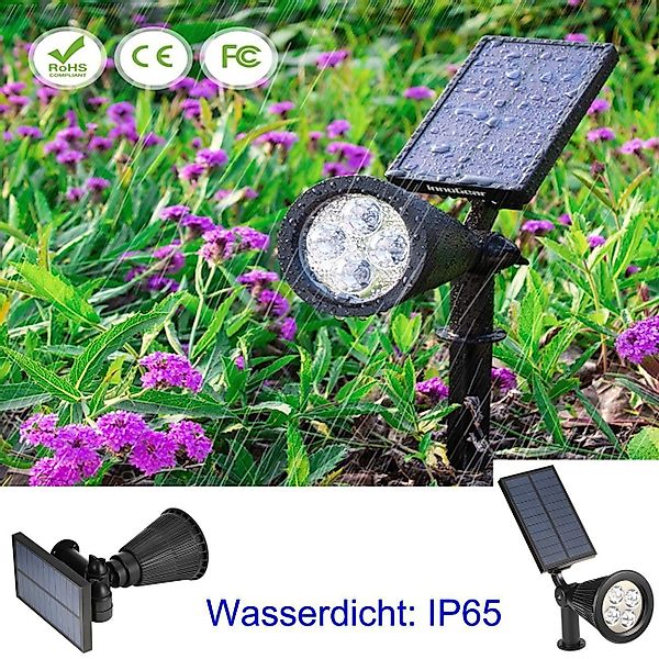 LETGOSPT LED Solarleuchte Solarlampen für Außen günstig online kaufen