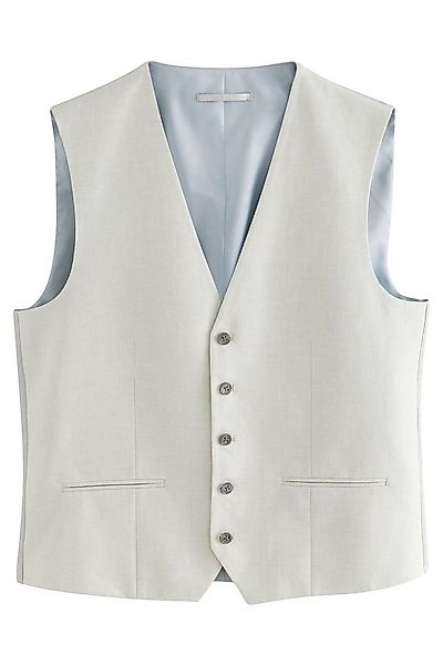Next Anzugweste Strukturierte Anzugweste aus Leinen (1-tlg) günstig online kaufen