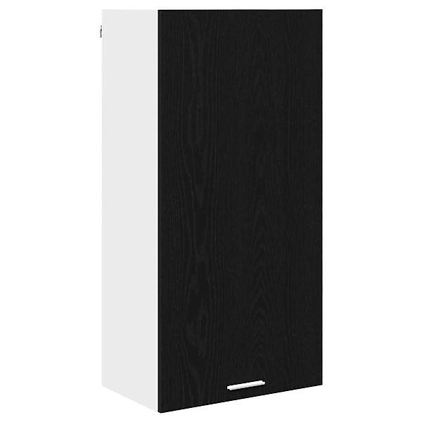vidaXL Hängeschrank Riga Schwarze Eiche und Weiß 50 x 31 x 100 cm 884347 günstig online kaufen