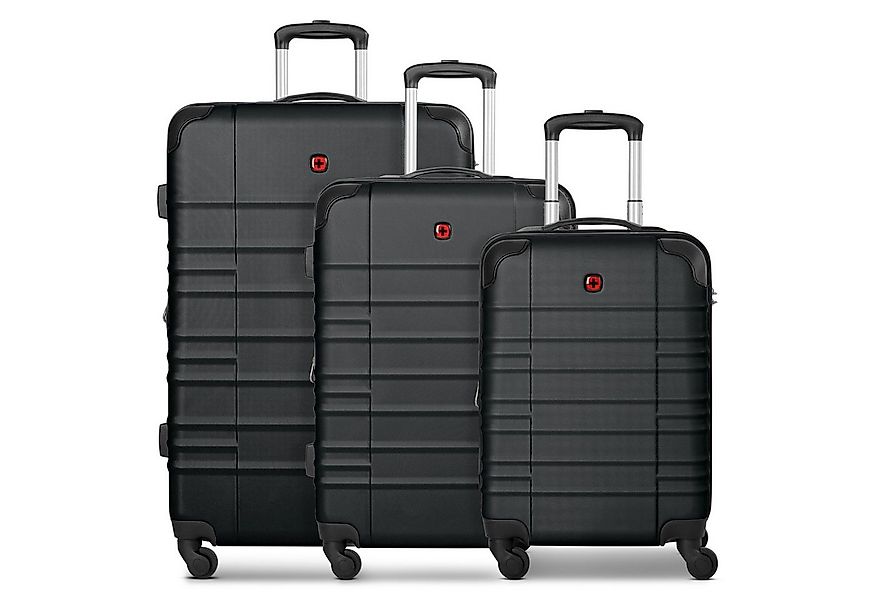 Wenger Trolleyset Amplar Evo, 4 Rollen, (3-teilig, 3 tlg), ABS günstig online kaufen