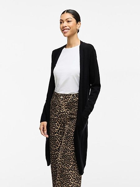 Vila Longstrickjacke VIRIL LONG L/S KNIT CARDIGAN - NOOS in knielanger Form günstig online kaufen