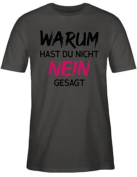 Shirtracer T-Shirt Warum zur hast du günstig online kaufen