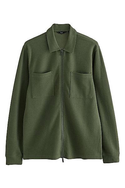 Next Hemdjacke Strukturierte Hemdjacke mit durchgehendem RV (1-St) günstig online kaufen