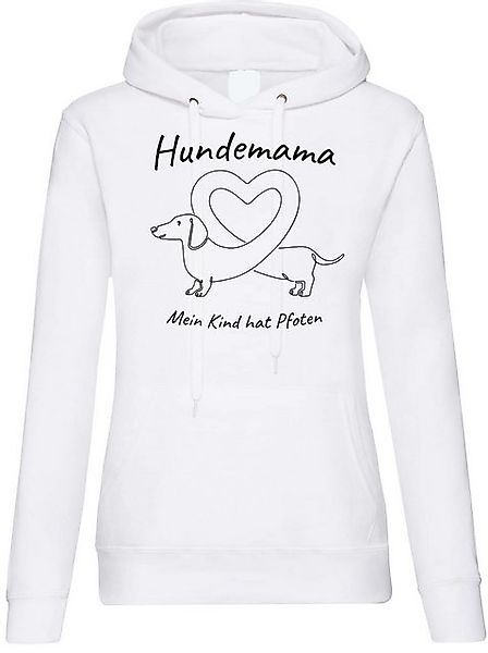 Youth Designz Kapuzenpullover Hundemama Damen Hoodie Pullover für Hunde Bes günstig online kaufen