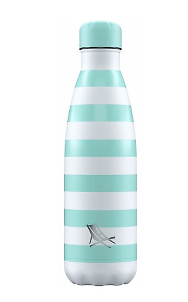 Thermosflasche 500ml Muster gestreift blau weiß günstig online kaufen