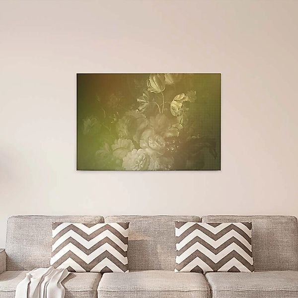 Bricoflor Stillleben Leinwand Bild Mit Blumen Ölgemälde Wandbild Für Wohnzi günstig online kaufen