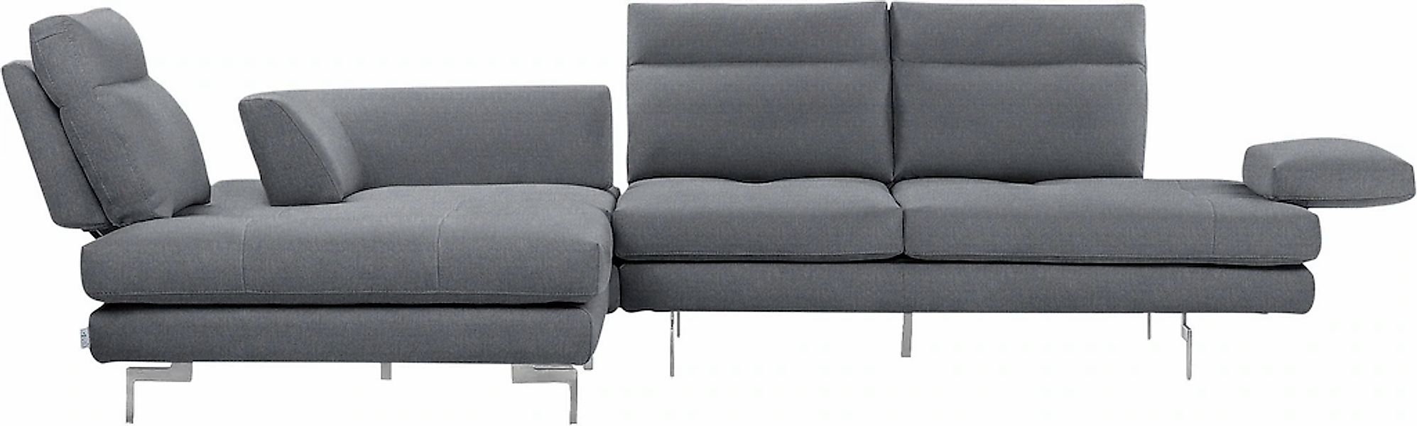 CALIA ITALIA Ecksofa »Toby Wing, L-Form, Designsofa mit sensationellem Sitz günstig online kaufen