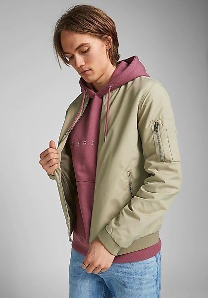 Jack & Jones Blouson Leichte Bomber Jacke Übergangs Blouson JJERUSH 4266 in günstig online kaufen