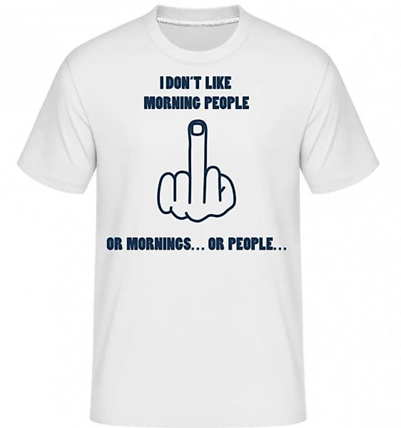 Morning People · Shirtinator Männer T-Shirt günstig online kaufen