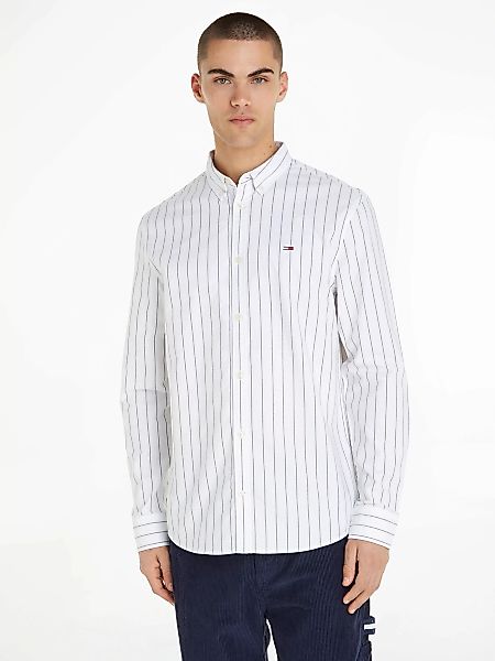 Tommy Jeans Langarmhemd TJM CLASSIC OXFORD STRIPE SHIRT günstig online kaufen