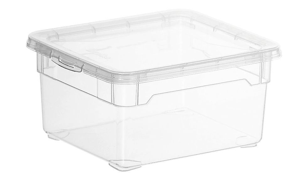 Rotho Aufbewahrungsbox mit Deckel - transparent/klar - Kunststoff - 16,5 cm günstig online kaufen
